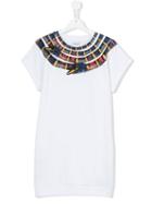 Marcelo Burlon County Of Milan Kids - Snake Print T-shirt Dress - Kids - - 14 Yrs, Girl's, White