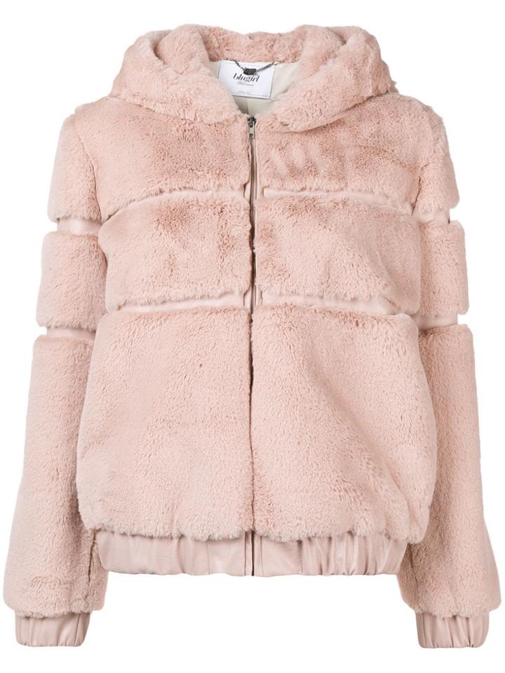 Blugirl Contrast Trim Jacket - Pink & Purple