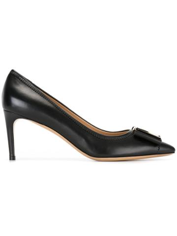 Salvatore Ferragamo Edina Pumps - Black