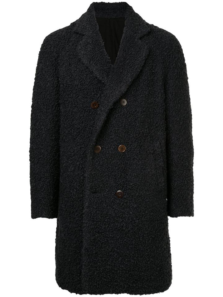 Undercover Double Breasted Coat - Blue