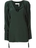 Chloé Slit Front Blouse