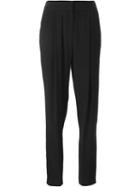 Adam Lippes Cigarette Trousers, Women's, Size: 2, Black, Silk/viscose
