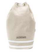 Jacquemus Oversized Backpack - Neutrals