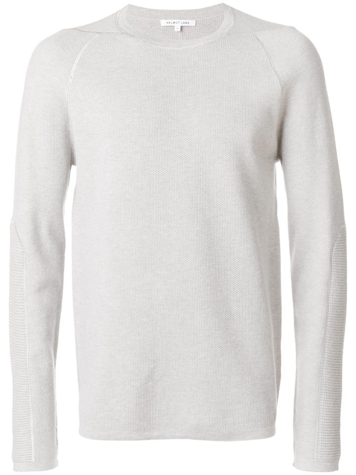 Helmut Lang Crew Neck Jumper - Grey