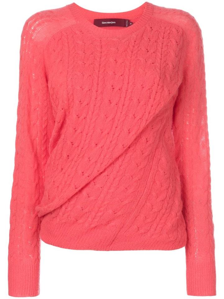 Sies Marjan Twist Effect Jumper - Coral