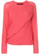 Sies Marjan Twist Effect Jumper - Coral