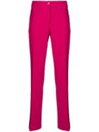 Moschino Slim Fit Tailored Trousers - Pink