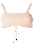 Aje Carrie Bandeau Top - Orange