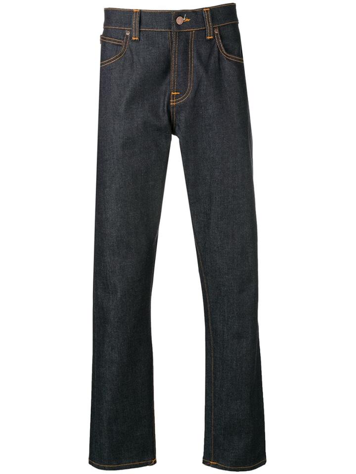 Nudie Jeans Co Steady Eddie Jeans - Blue
