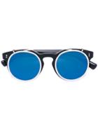 Valentino - Valentino Garavani Rockstud Embellished Sunglassses - Women - Metal - One Size, Black, Metal