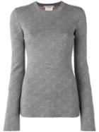 Stella Mccartney Monogram Sweater - Grey