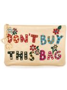 Dolce & Gabbana Cleo Appliqué Clutch Bag - Metallic