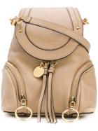 See By Chloé Olga Small Backpack - Nude & Neutrals