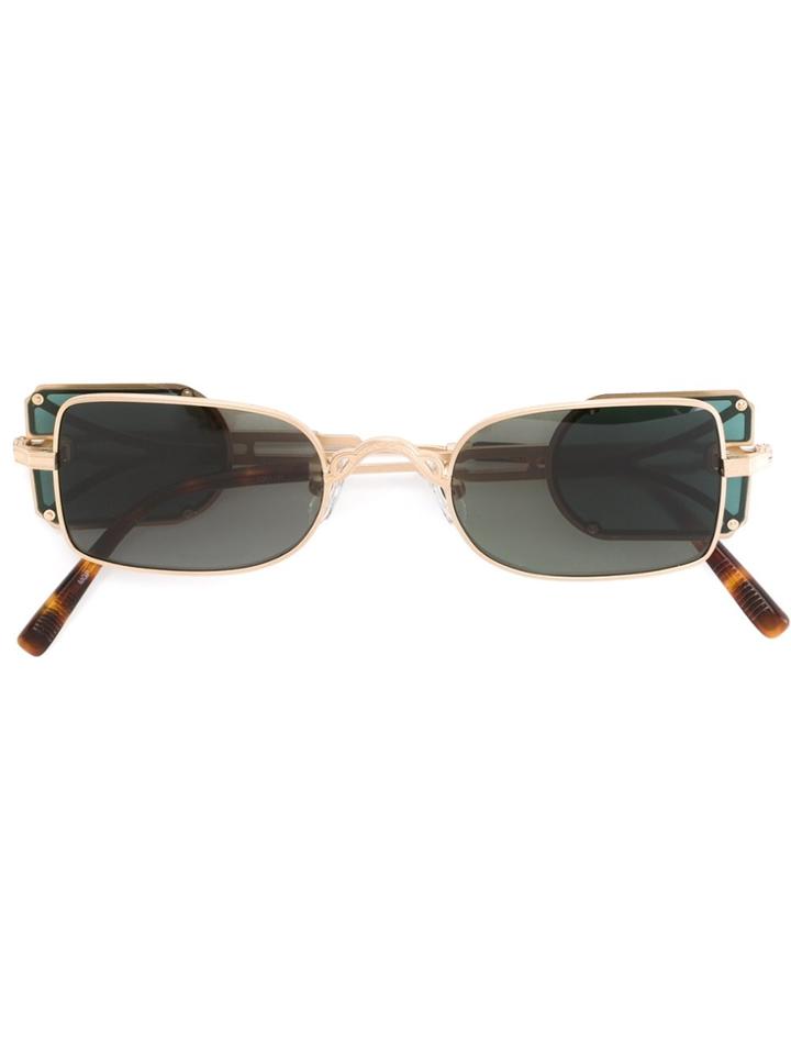 Matsuda Square Sunglasses - Metallic