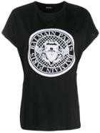 Balmain Medallion Print T-shirt - Black