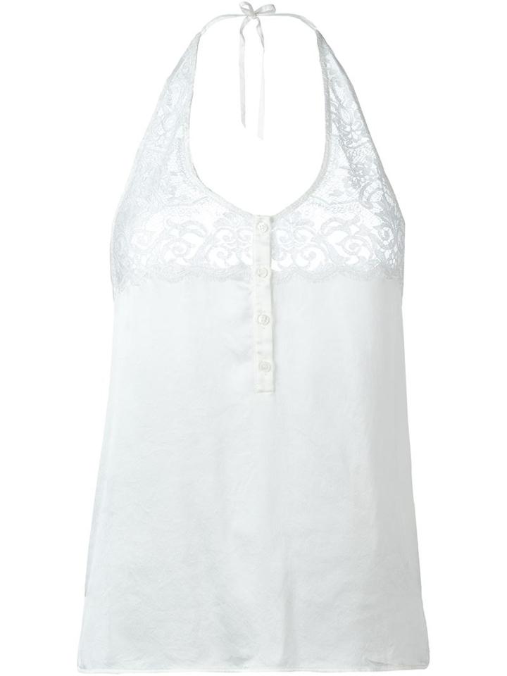 Faith Connexion Satin Lace Top