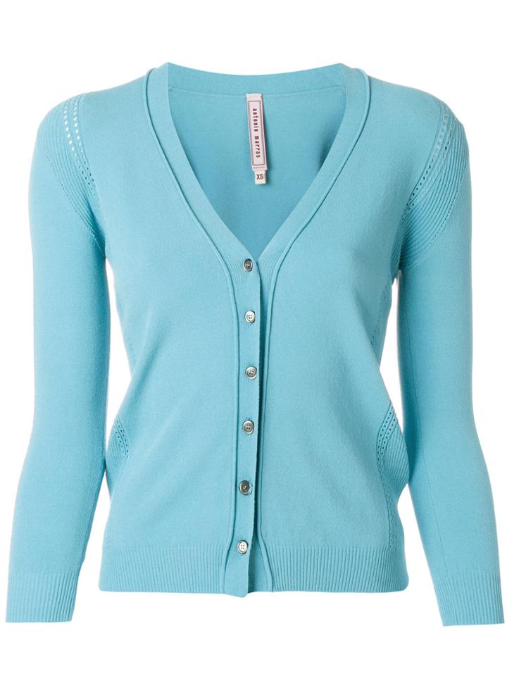 Antonio Marras V-neck Cardigan - Blue