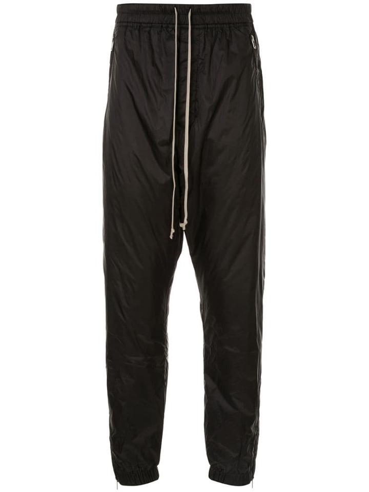 Rick Owens Drop Crouch Trousers - Black