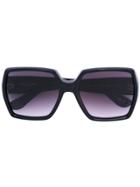 Saint Laurent Eyewear Classic Oversized Sunglasses - Black