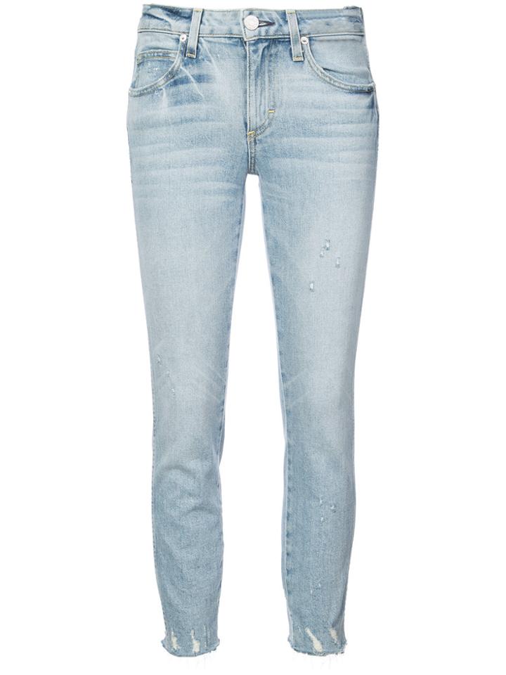 Amo Six Cropped Jeans - Blue