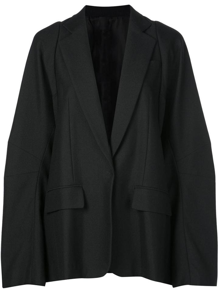 Vera Wang Oversized Tailored Jacket - Black