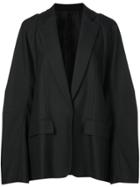Vera Wang Oversized Tailored Jacket - Black
