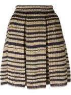 Ermanno Scervino Striped Knit Skirt