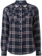 Guild Prime Bejeweled Collar Plaid Button Down Shirt