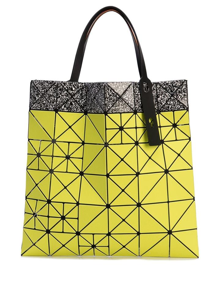 Bao Bao Issey Miyake Prism Colour Block Tote - Yellow