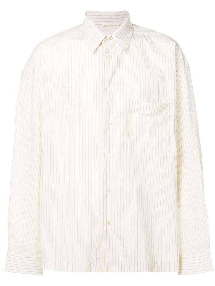 Golden Goose Deluxe Brand Pinstriped Shirt - Neutrals