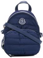 Moncler Small Panelled Backpack - Blue
