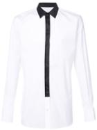 Alexander Mcqueen - Contrasting Collar Shirt - Men - Cotton - 15 1/2, White, Cotton