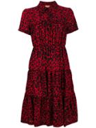 Nº21 Leopard Print Tiered Dress