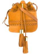 See By Chloé 'vicki' Bucket Shoulder Bag, Women's, Nude/neutrals, Calf Leather/suede