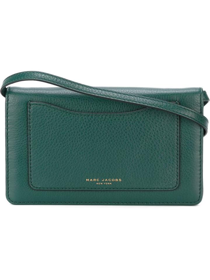 Marc Jacobs Recruit Crossbody Bag, Women's, Green, Calf Leather