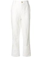 Loewe Lace Fisherman Trousers - White