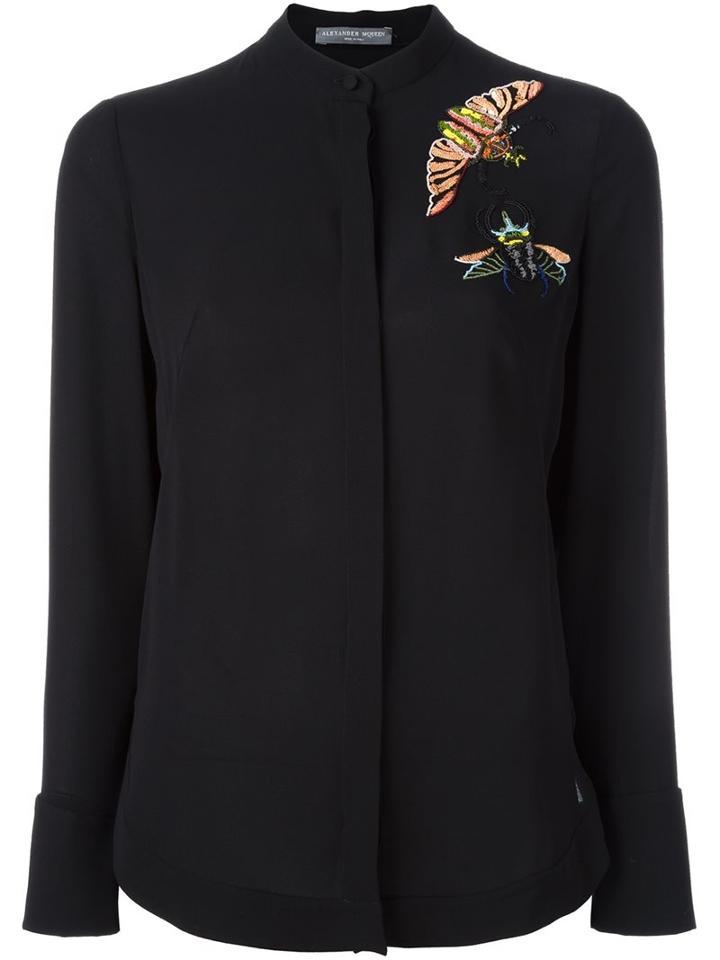 Alexander Mcqueen Embroidered Shirt