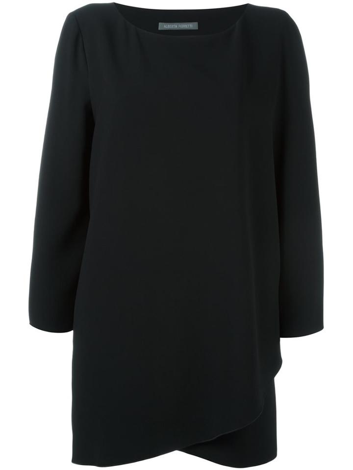 Alberta Ferretti Boat Neck Blouse