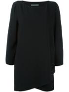 Alberta Ferretti Boat Neck Blouse