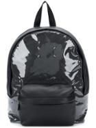 Maison Margiela Vynil Zipped Backpack - Black