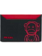 Prada Pradamalia Card Holder - Black