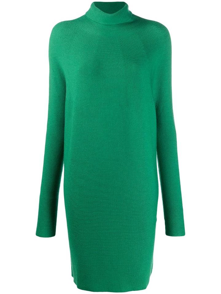 Christian Wijnants Koha Turtle Neck Dress - Green