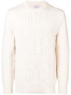 Alexander Mcqueen Cable-knit Sweater - White