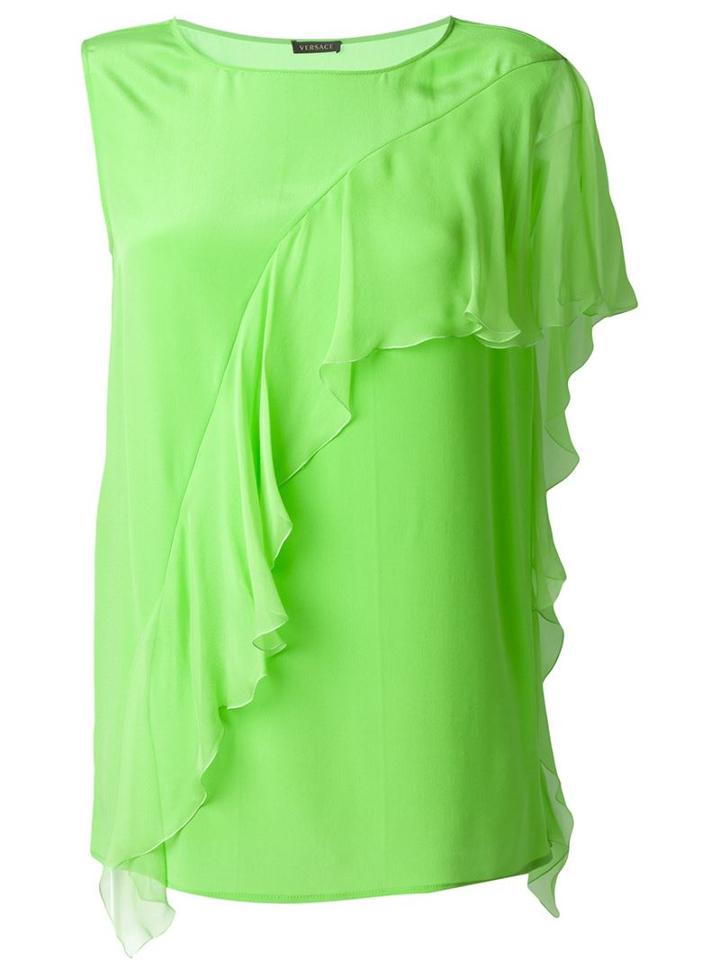 Versace Drape Detail Tank Top