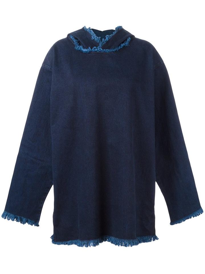 Marques'almeida Raw Edge Oversized Sweatshirt