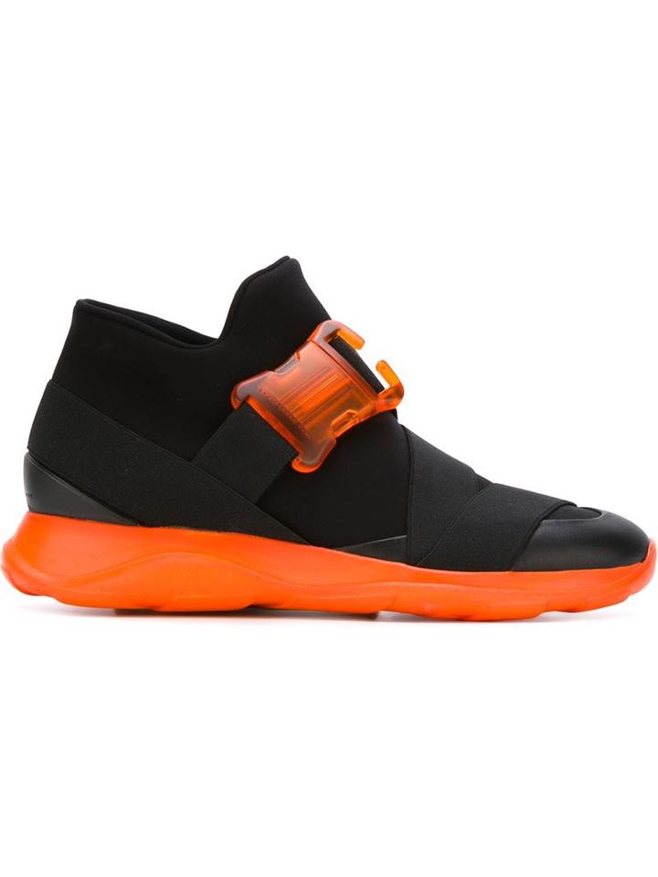 Christopher Kane Safety Buckle High-top Sneakers