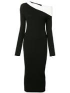 Haider Ackermann Draped Knit Dress - Black