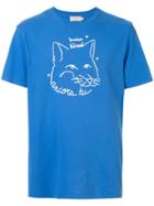 Maison Kitsuné Ancora Tu T-shirt - Blue