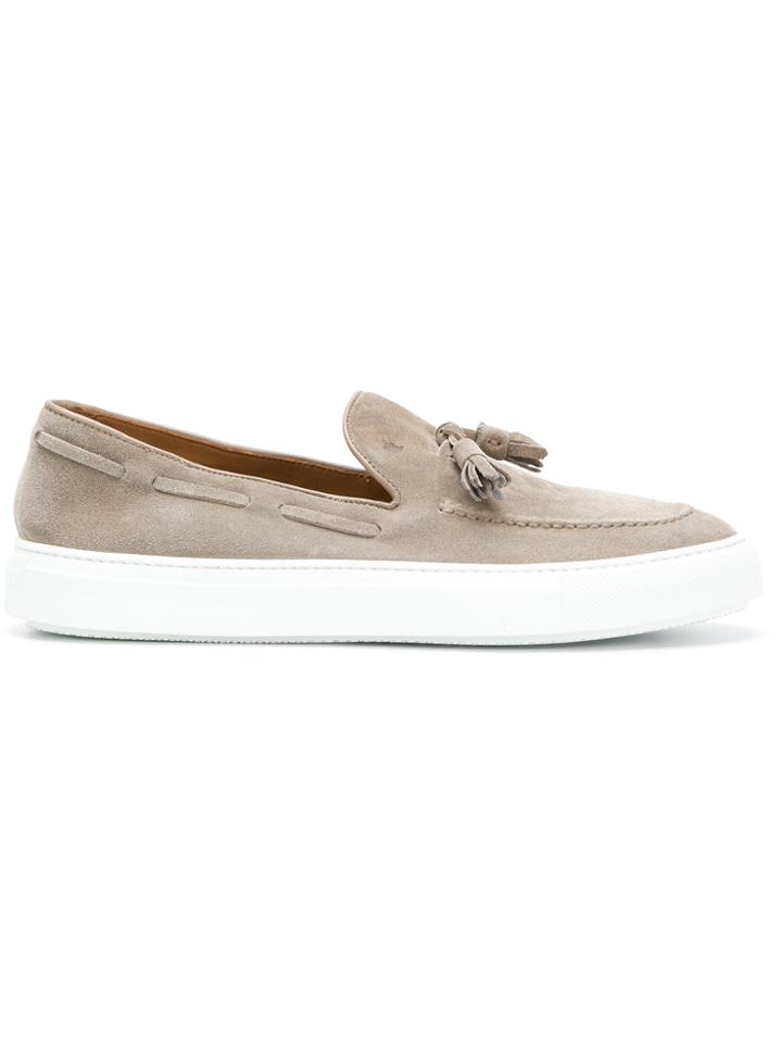 Fratelli Rossetti Tassel Sneakers - Nude & Neutrals
