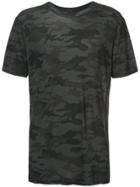 Unravel Project Printed Camouflage T-shirt - Green